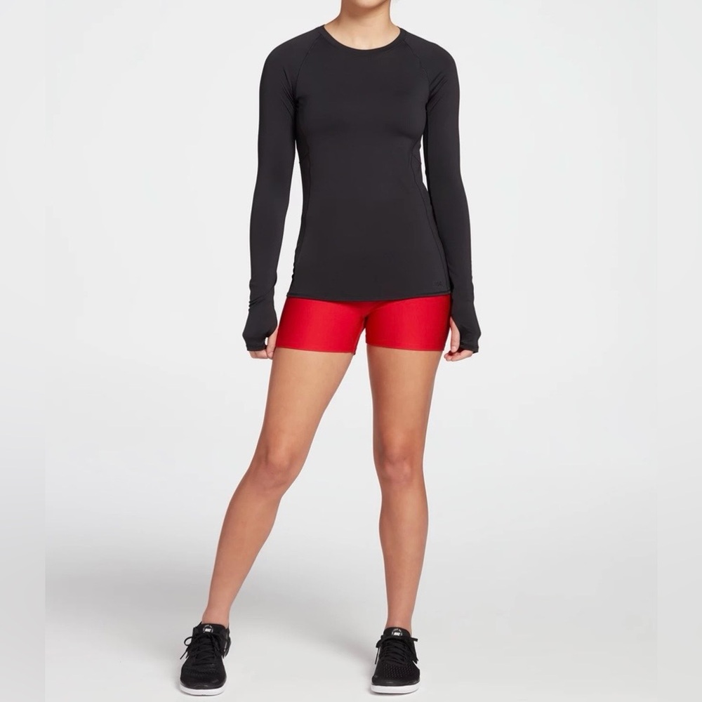 DSG Women's 3 in. Compression Shorts, Size: Small, Color: Tango Red